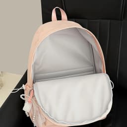 Women Bows Backpacks Travel Bag Large Capacity Kawaii Laptop Backpack Y2k Casual Laptop Bag Nylon for Kids Children Teens Girls