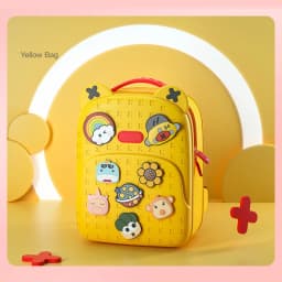 Kindergarten Kids Kawaii Backpacks for Girls Fashion DIY School Bags for Boys Waterproof Children Kids Cartoon Book Bag Gift