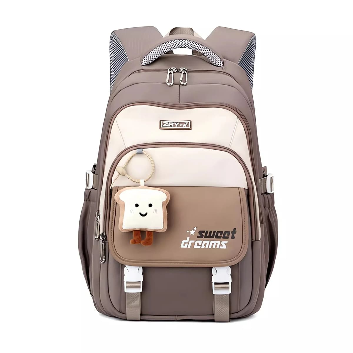 Girls Backpack for School Kawaii Bookbag for Teenage Multiple Pockets School Bag for Primary Elementary Middle School, Age 6-14