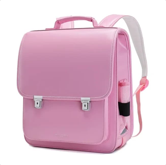 Children PU leather Japan school Bag Ransel Randoseru Backpack Japan School Backpack for girls kid Orthopedic backpack book bag