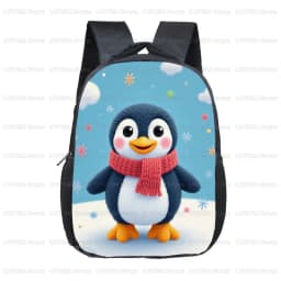 12 Inch Cute Gentleman Dog with Coffee Toddler Backpack for 2‑4 Years Old Kids School Bag Children Outdoor Travel Small Rucksack