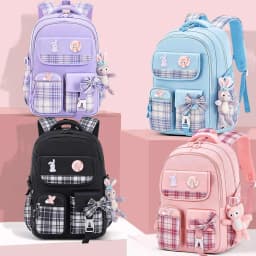 Children School Bags For Girls Kids Satchel Primary Orthopedic School Backpacks Princess Backpack Book Bag Schoolbag Knapsack