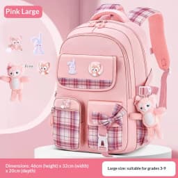 Children School Bags For Girls Kids Satchel Primary Orthopedic School Backpacks Princess Backpack Book Bag Schoolbag Knapsack