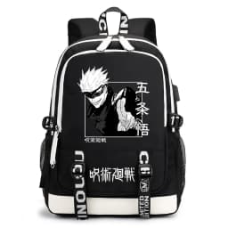 Jujutsu Kaisen Print Student Backpack Casual Anime Daypack for Boys Girls School Bag Lightweight
