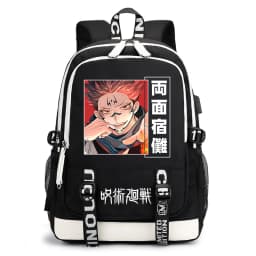 Jujutsu Kaisen Print Student Backpack Casual Anime Daypack for Boys Girls School Bag Lightweight