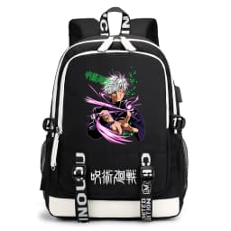Jujutsu Kaisen Print Student Backpack Casual Anime Daypack for Boys Girls School Bag Lightweight
