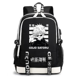 Jujutsu Kaisen Print Student Backpack Casual Anime Daypack for Boys Girls School Bag Lightweight