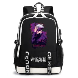 Jujutsu Kaisen Print Student Backpack Casual Anime Daypack for Boys Girls School Bag Lightweight