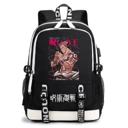 Jujutsu Kaisen Print Student Backpack Casual Anime Daypack for Boys Girls School Bag Lightweight