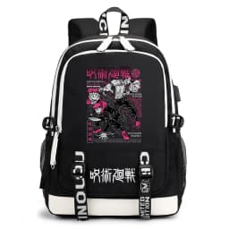 Jujutsu Kaisen Print Student Backpack Casual Anime Daypack for Boys Girls School Bag Lightweight