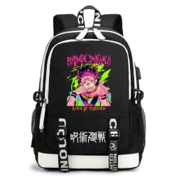 Jujutsu Kaisen Print Student Backpack Casual Anime Daypack for Boys Girls School Bag Lightweight