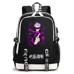 Jujutsu Kaisen Print Student Backpack Casual Anime Daypack for Boys Girls School Bag Lightweight