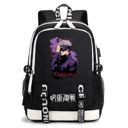 Jujutsu Kaisen Print Student Backpack Casual Anime Daypack for Boys Girls School Bag Lightweight