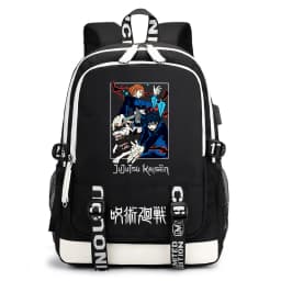 Jujutsu Kaisen Print Student Backpack Casual Anime Daypack for Boys Girls School Bag Lightweight