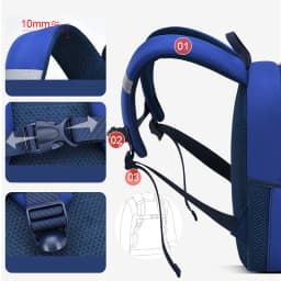 New Kindergarten Boys School Bags 3D Cartoon Plane Design Cute Kids School Backpack Fashion Bookbag Kawaii Toddler Mochilas Para