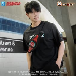 Moeyu Anime KAMEN RIDER 55TH ZZZ Cosplay Men Shoulder Bag Crossbody Chest Women's bag Pouch Breast Package Handbag