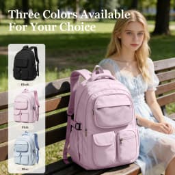 School Backpack for Teen Girls, Large Capacity Laptop Backpack School Bags Girls Boys Fashion Ergonomic Backpack Casual Daypack