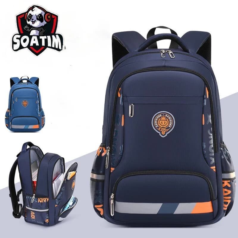 Waterproof Children School Bags For Boys Kids Backpack Primary Orthopedic School Backpack Schoolbag Book Bag Mochila Infantil