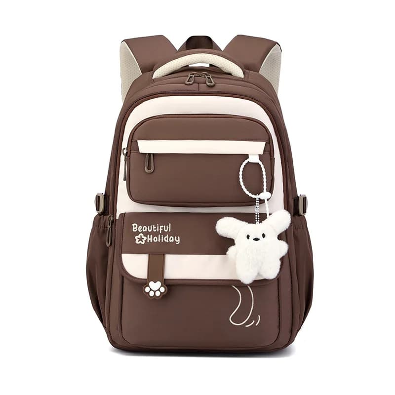 Middle School Backpack for Girls Large Capacity Bookbag Lightweight Fashion Student Backpack Simple Modern School Bags for Teens