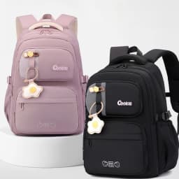 Cool School Backpack for teenage girls Student Large Capacity Backpack Stylish Casual School Bag for Middle High School Students