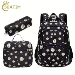 Waterproof Children School Bags Set For Girls Kids Backpack 3pcs Orthopedic Backpack Schoolbag Primary School Backpack Book Bag