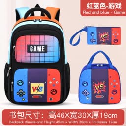 3 Pcs Kids School Backpcak Children School Bags Set Boys Primary Backpack with Lunch Bag Schoolbag Book Bag Kids Mochilas