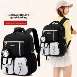 Cool School Bags for Teenage Girls Middle School Student Schoolbag Leisure Campus Backpack High School Large Capacity Backpack