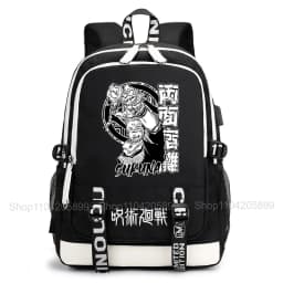 Jujutsu Kaisen Backpack Anime Mochila Student Casual Schoolbag Boys Girls Gift Book Bag Lightweight Daily Travel Rucksack