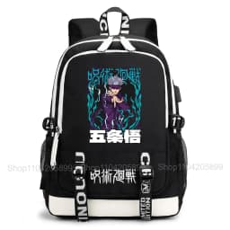 Jujutsu Kaisen Backpack Anime Mochila Student Casual Schoolbag Boys Girls Gift Book Bag Lightweight Daily Travel Rucksack