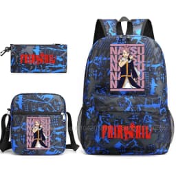 Fairy Tail Backpack Anime Mochia Student Boys Girls School Bag Shoulder Bag Pencil Case Daily Travel Rucksack