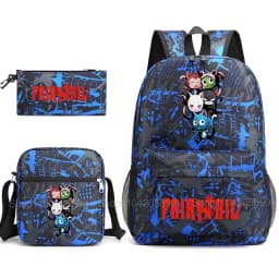 Fairy Tail Backpack Anime Mochia Student Boys Girls School Bag Shoulder Bag Pencil Case Daily Travel Rucksack
