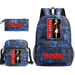 Fairy Tail Backpack Anime Mochia Student Boys Girls School Bag Shoulder Bag Pencil Case Daily Travel Rucksack