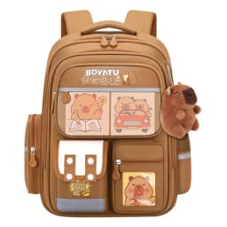 Capybara Children School Bags For Boys Girls Kids Backpack Orthopedic School Backpack Waterproof Primary Schoolbag Book Bag