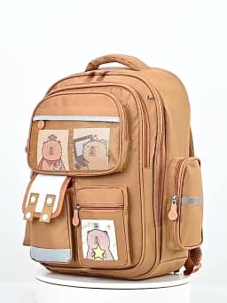 Capybara Children School Bags For Boys Girls Kids Backpack Orthopedic School Backpack Waterproof Primary Schoolbag Book Bag