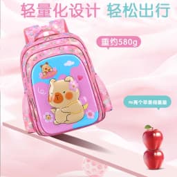 Capybara Children School Bags For Girls 3D Orthopedic Backpack Kids Backpacks Schoolbags Primary School Backpack Kids Mochila