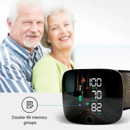 Medical Automatic Sphygmomanometer Digital Wrist BP Blood Pressure Monitor PR Pulse Meter Tonometer