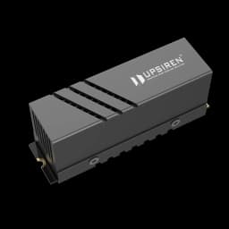 UPSIREN UP-M.2 2280 Black SSD Heatsink/With Active Cooling Fan/Aluminum Alloy Material/Suitable for 2280 SSD Installation