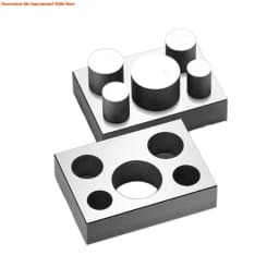 Jewelry Clasp Press Tool Set Necklace Punching Molds Bracelet Making Molds Adjustable Steel Die Cutter for Jewelry