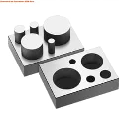 Jewelry Clasp Press Tool Set Necklace Punching Molds Bracelet Making Molds Adjustable Steel Die Cutter for Jewelry