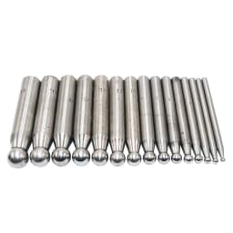 PHYHOO High Quality Round Head Punching Drill Gold Silver Copper Bells Jewelry Making Tools