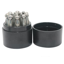 PHYHOO High Quality Round Head Punching Drill Gold Silver Copper Bells Jewelry Making Tools