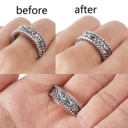 8/12/34 Pcs/Set Silicone Invisible Clear Ring Size Adjuster Guard Tightener Resizing Jewelry Tools Resizer Loose Rings