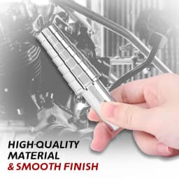 Expanding Stainless Steel Ring Mandrel with Hex Allen Key, Heavy Duty Ring Shaper Tool for Ring Turning and Ring Making, Ring S
