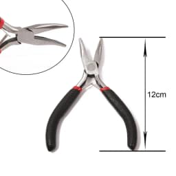 Mini Pliers Tools Set for Jewelry Making Beading round Flat Long Needle Nose Cutting Wire Complete Beading Jewelry Equipment Kit