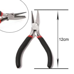 Mini Pliers Tools Set for Jewelry Making Beading round Flat Long Needle Nose Cutting Wire Complete Beading Jewelry Equipment Kit