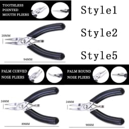 3PCS/Set Stainless Steel Pliers for Jewelry Making Supplies Wire Cutter Plier DIY Jewellery Repair Handcraft Tools Accessories