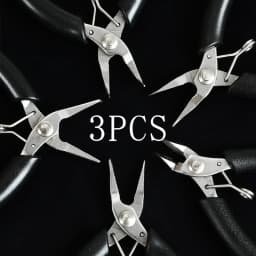 3PCS/Set Stainless Steel Pliers for Jewelry Making Supplies Wire Cutter Plier DIY Jewellery Repair Handcraft Tools Accessories
