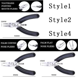 3PCS/Set Stainless Steel Pliers for Jewelry Making Supplies Wire Cutter Plier DIY Jewellery Repair Handcraft Tools Accessories