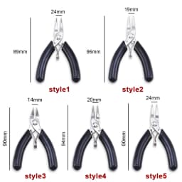3PCS/Set Stainless Steel Pliers for Jewelry Making Supplies Wire Cutter Plier DIY Jewellery Repair Handcraft Tools Accessories