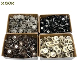 19/22/25mm Polishing Brushes Soft Hard Abrasive Buffing Grinding Wheel 2.35mm Shank Dremel Accessories for Jewelry Rotary Tools